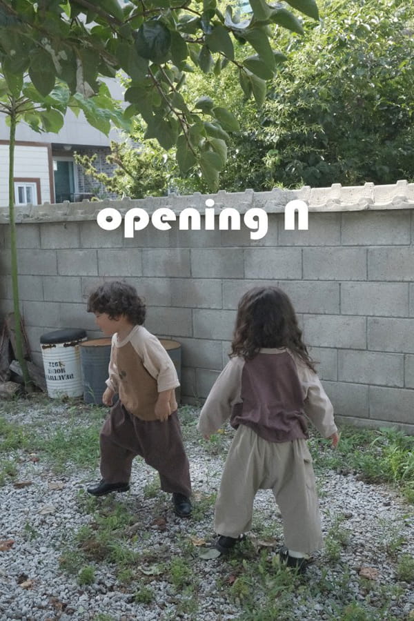 OPENING & - Korean Children Fashion - #Kfashion4kids - Cherry Slub Tee - 12