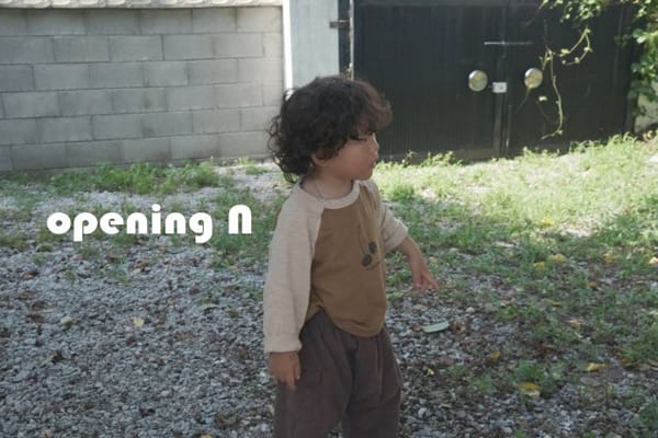 OPENING & - Korean Children Fashion - #Kfashion4kids - Cherry Slub Tee - 9