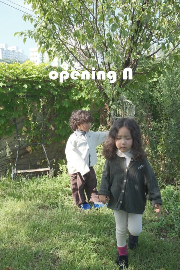 OPENING & - Korean Children Fashion - #Kfashion4kids - Hub Cardigan