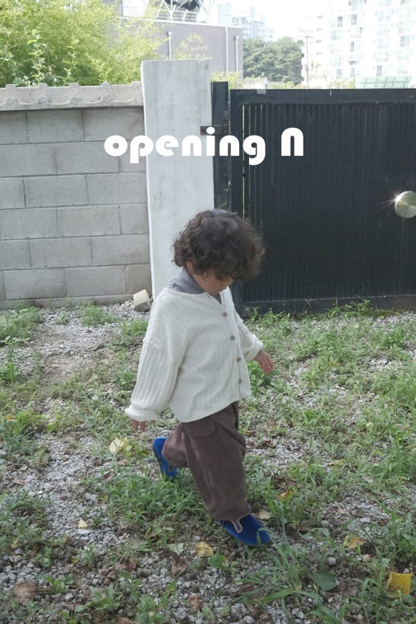 OPENING & - Korean Children Fashion - #Kfashion4kids - Hub Cardigan - 4