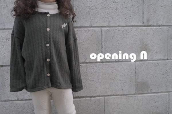 OPENING & - Korean Children Fashion - #Kfashion4kids - Hub Cardigan - 6