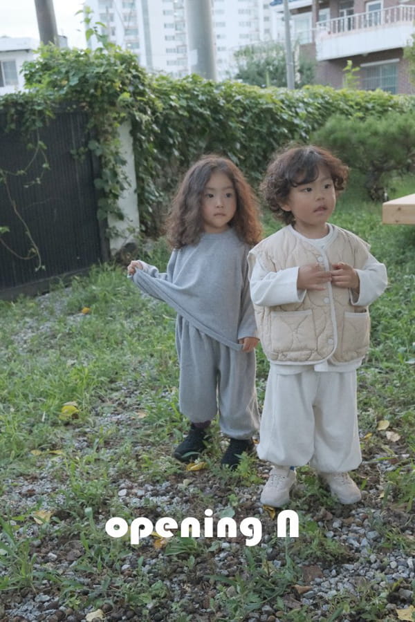 OPENING & - Korean Children Fashion - #Kfashion4kids - CVC Terry Tee - 2
