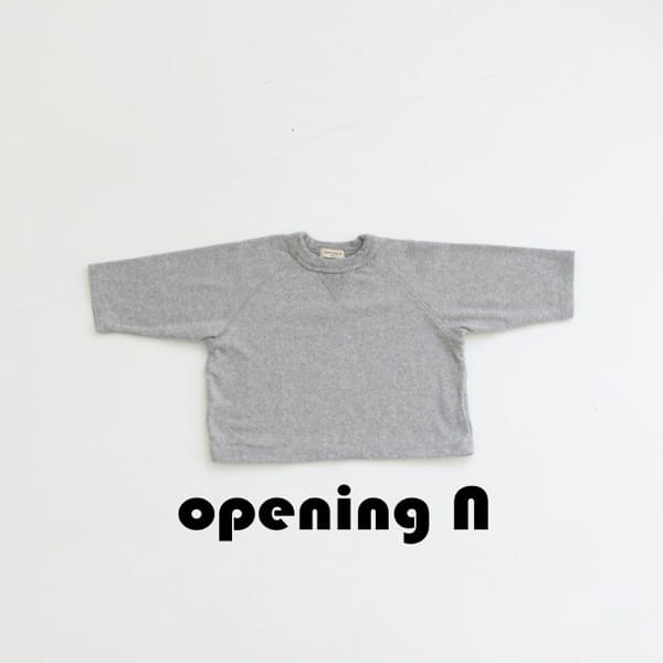 OPENING & - Korean Children Fashion - #Kfashion4kids - CVC Terry Tee - 3