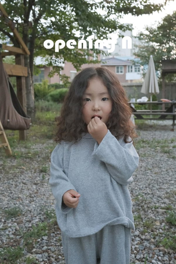 OPENING & - Korean Children Fashion - #Kfashion4kids - CVC Terry Tee - 4