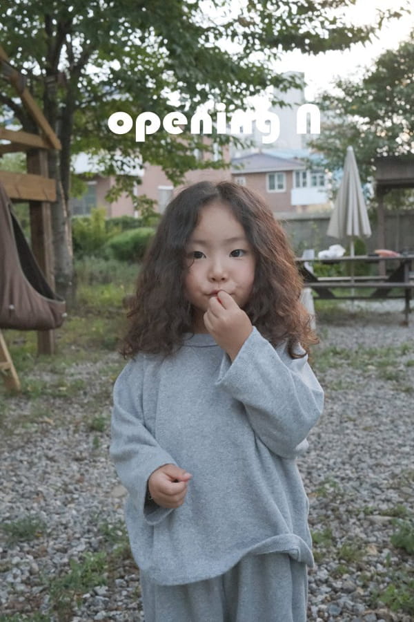 OPENING & - Korean Children Fashion - #Kfashion4kids - CVC Terry Tee - 8