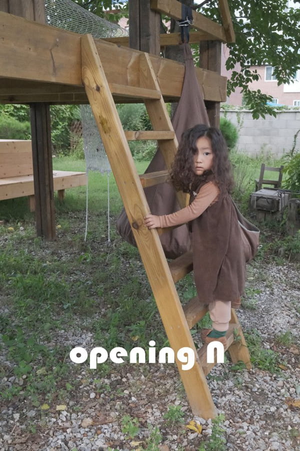 OPENING & - Korean Children Fashion - #Kfashion4kids - Flower Embroidery One-piece - 7