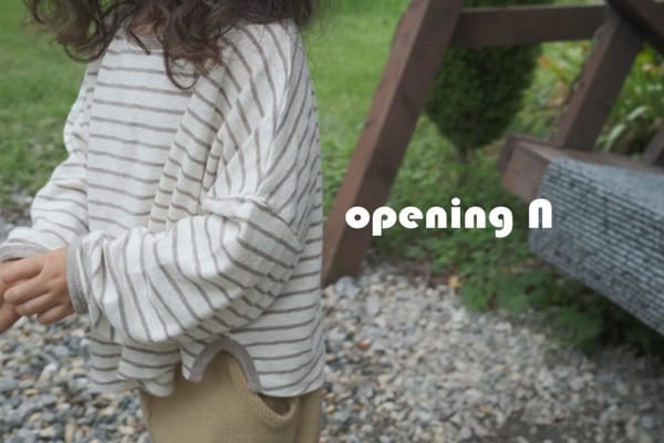 OPENING & - Korean Children Fashion - #Kfashion4kids - Slub Stripe Tee - 11