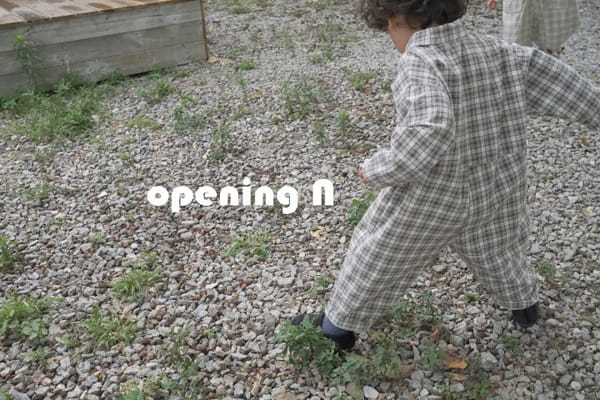 OPENING & - Korean Children Fashion - #Kfashion4kids - Amber Check Jumpsuit - 7