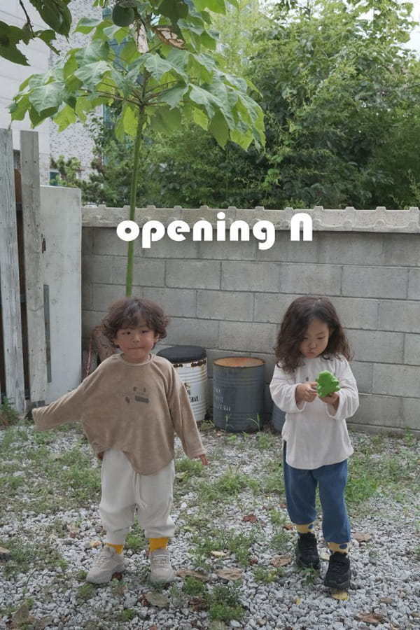 OPENING & - Korean Children Fashion - #Kfashion4kids - Cotton House Tee