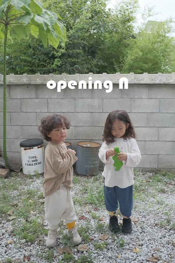 OPENING & - Korean Children Fashion - #Kfashion4kids - Cotton House Tee - 9