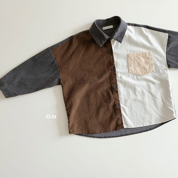 OTR - Korean Children Fashion - #Kfashion4kids - Leo Color Shirt