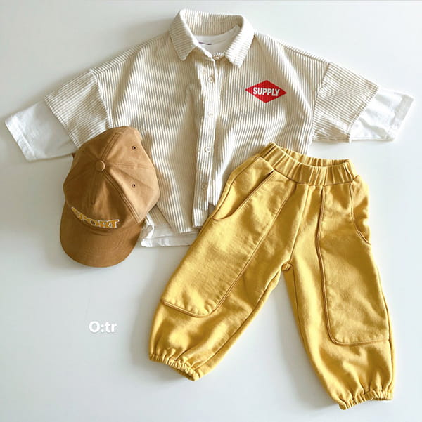 OTR - Korean Children Fashion - #Kfashion4kids - Supply Rib Shirt - 5
