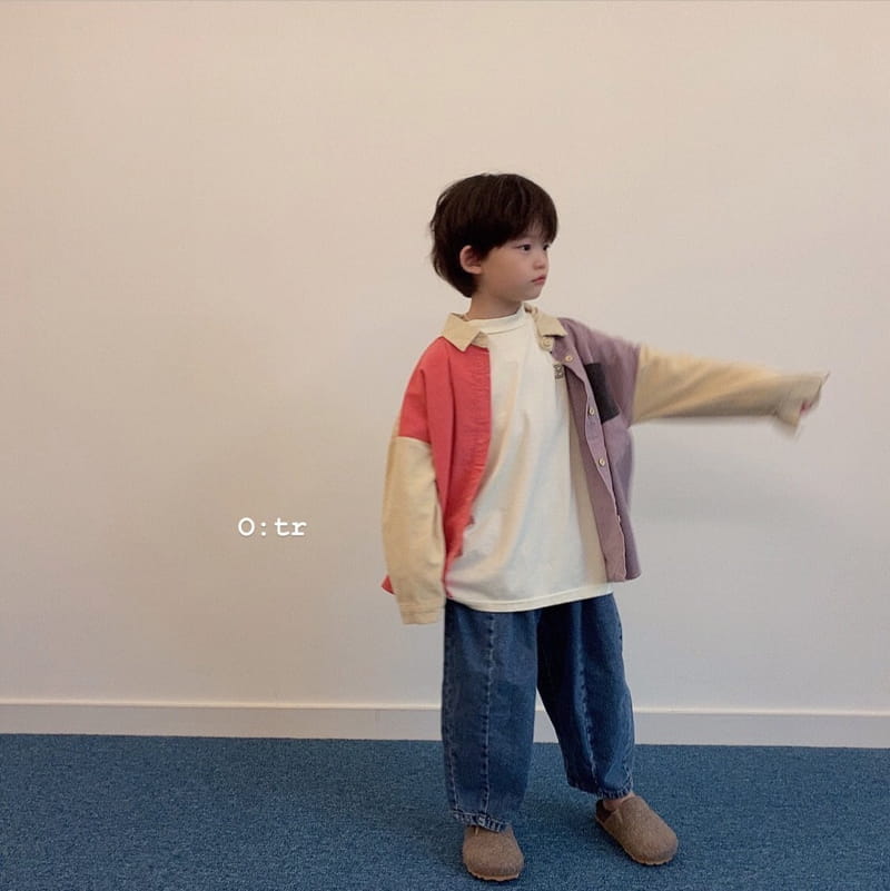 OTR - Korean Children Fashion - #Kfashion4kids - Pizza Denim Pants - 3