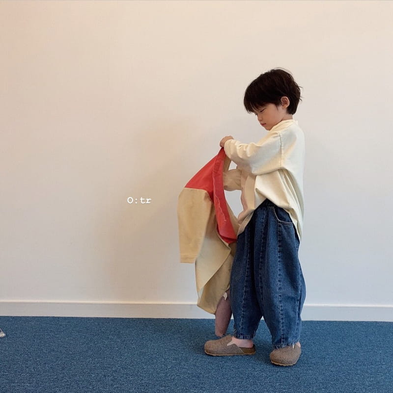 OTR - Korean Children Fashion - #Kfashion4kids - Pizza Denim Pants - 4