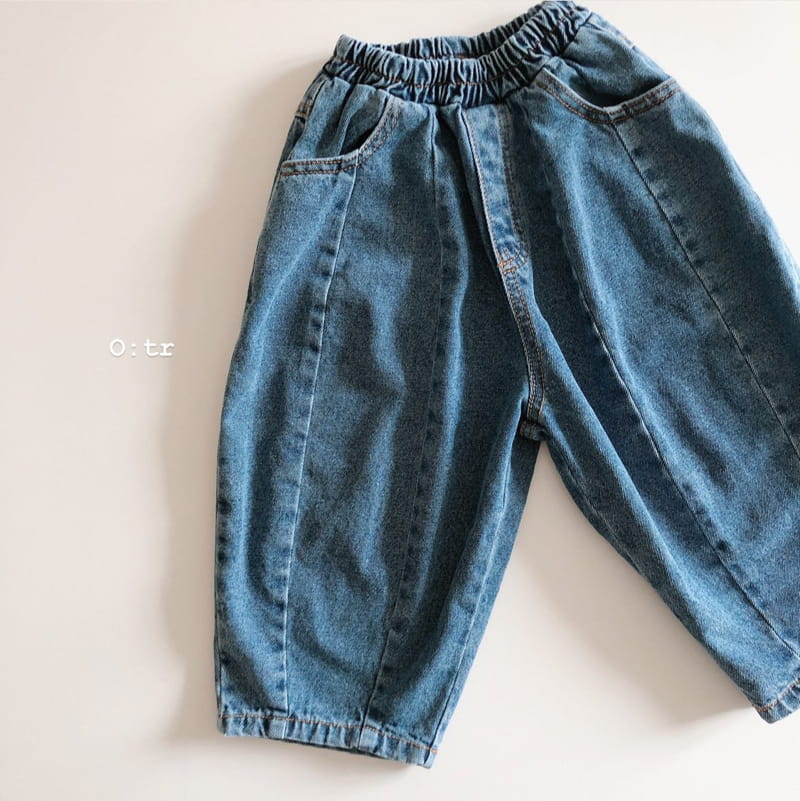 OTR - Korean Children Fashion - #Kfashion4kids - Pizza Denim Pants - 7