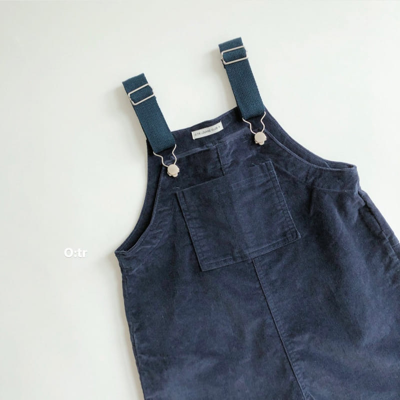 OTR - Korean Children Fashion - #Kfashion4kids - Pongdang Velvet Suspender Pants - 10