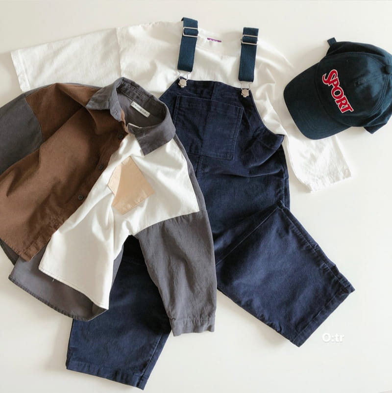 OTR - Korean Children Fashion - #Kfashion4kids - Pongdang Velvet Suspender Pants - 11
