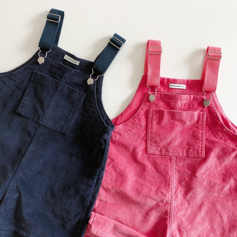 OTR - Korean Children Fashion - #Kfashion4kids - Pongdang Velvet Suspender Pants - 7