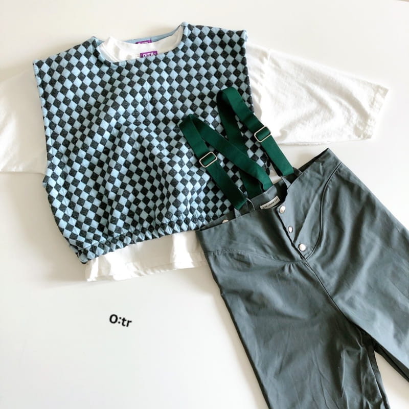 OTR - Korean Children Fashion - #Kfashion4kids - Camping Suspender Pants