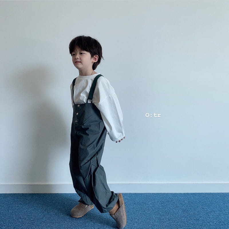 OTR - Korean Children Fashion - #Kfashion4kids - Camping Suspender Pants - 2