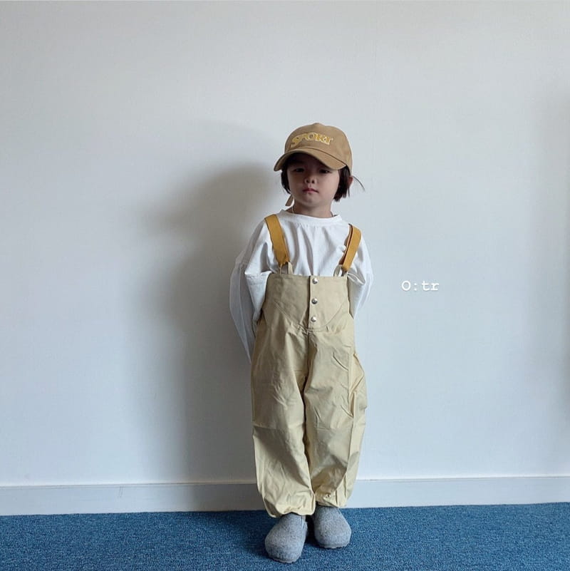 OTR - Korean Children Fashion - #Kfashion4kids - Camping Suspender Pants - 3