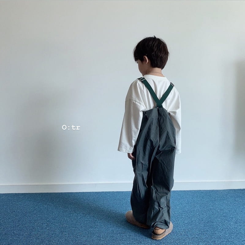 OTR - Korean Children Fashion - #Kfashion4kids - Camping Suspender Pants - 4