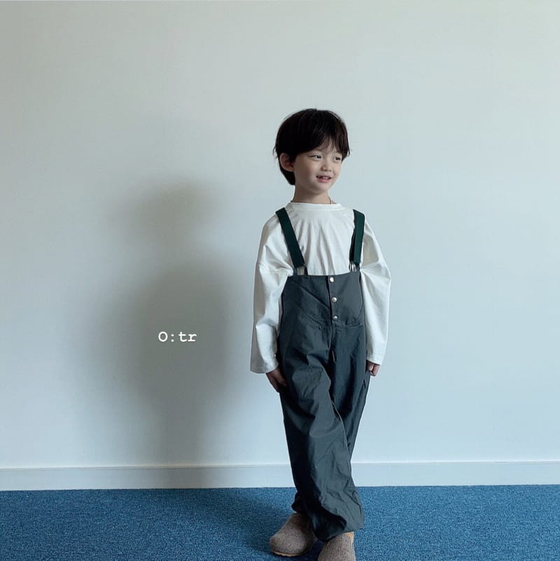 OTR - Korean Children Fashion - #Kfashion4kids - Camping Suspender Pants - 6