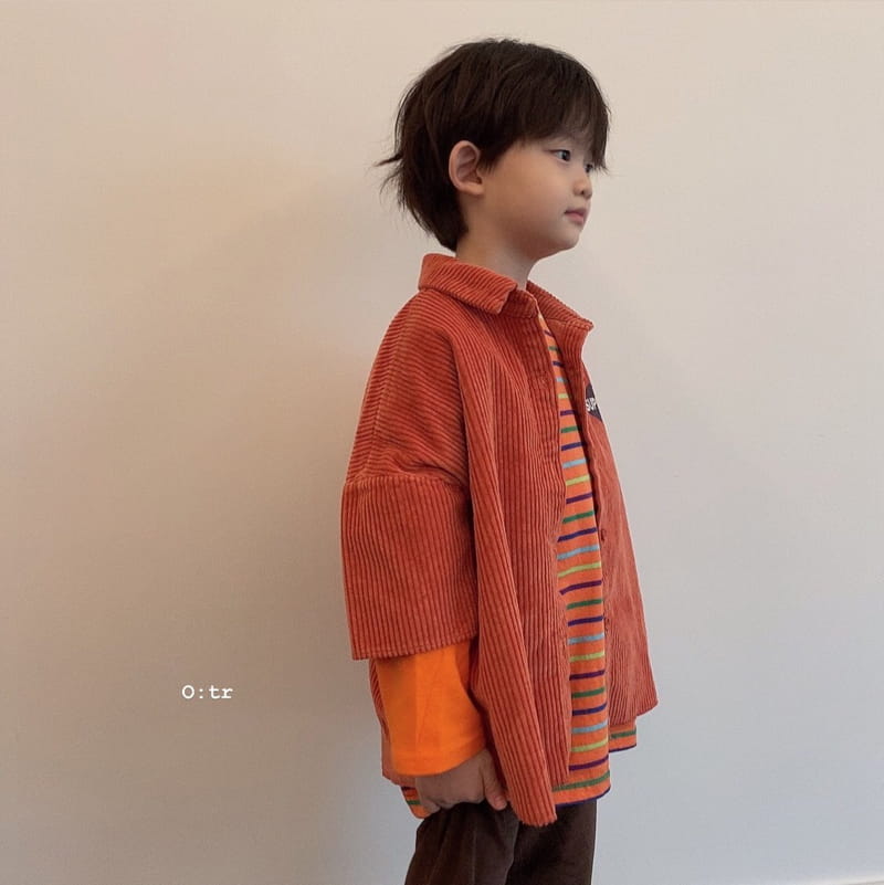 OTR - Korean Children Fashion - #Kfashion4kids - Supply Corduroy Shirt - 2