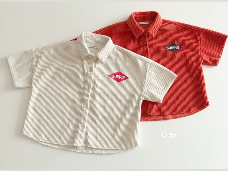 OTR - Korean Children Fashion - #Kfashion4kids - Supply Corduroy Shirt - 7
