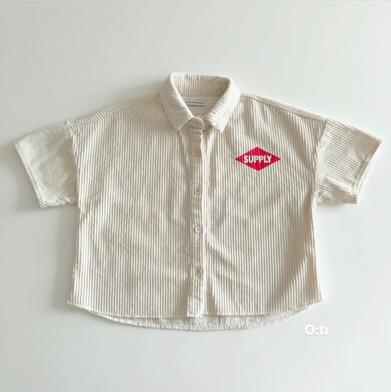 OTR - Korean Children Fashion - #Kfashion4kids - Supply Corduroy Shirt - 9