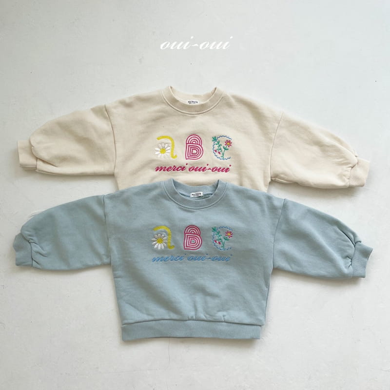 OUI OUI - Korean Children Fashion - #Kfashion4kids - ABC Sweatshirt - 2