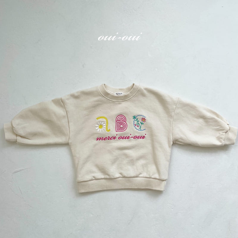 OUI OUI - Korean Children Fashion - #Kfashion4kids - ABC Sweatshirt - 3
