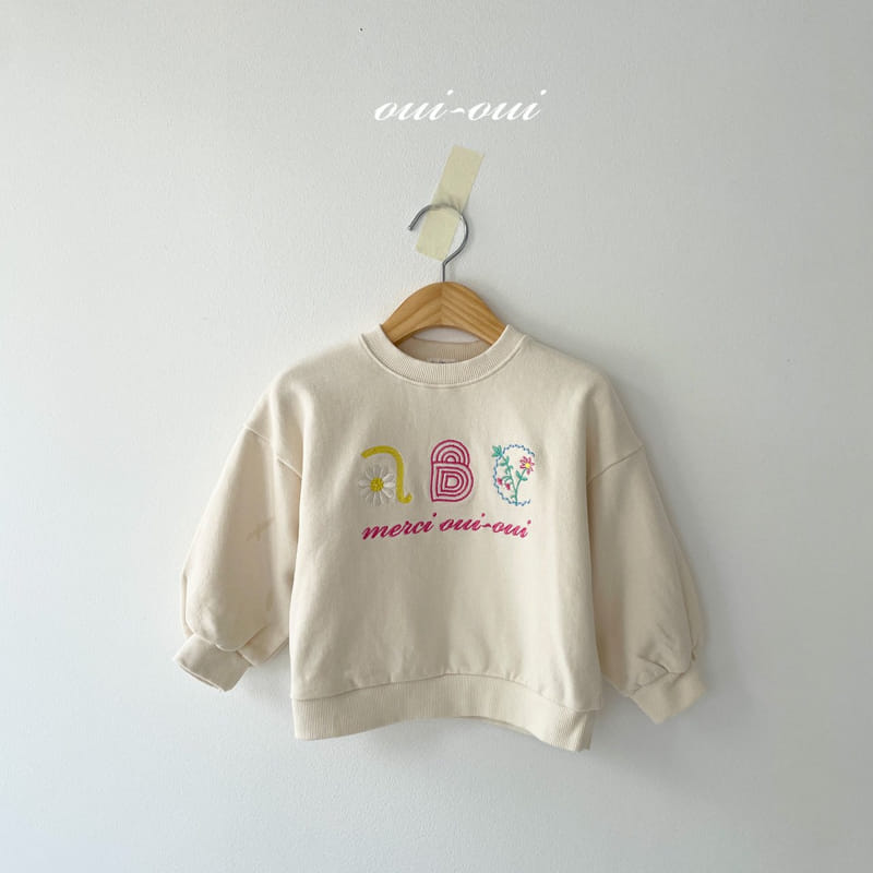 OUI OUI - Korean Children Fashion - #Kfashion4kids - ABC Sweatshirt - 6