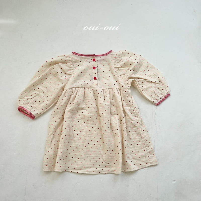 OUI OUI - Korean Children Fashion - #Kfashion4kids - Beret Bear One-piece - 5