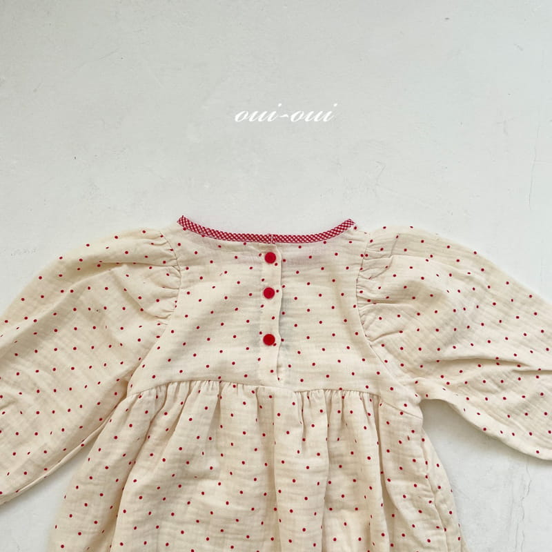 OUI OUI - Korean Children Fashion - #Kfashion4kids - Beret Bear One-piece - 6
