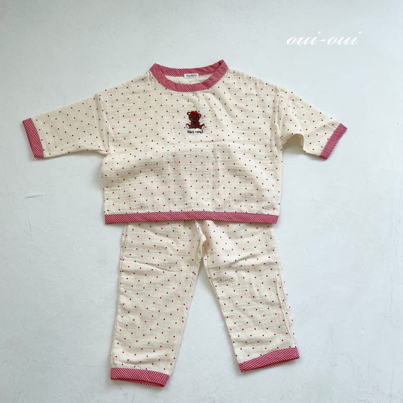 OUI OUI - Korean Children Fashion - #Kfashion4kids - Beret Bear Pajamas - 10