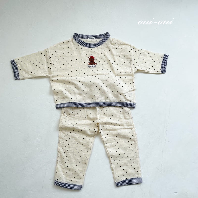 OUI OUI - Korean Children Fashion - #Kfashion4kids - Beret Bear Pajamas - 11