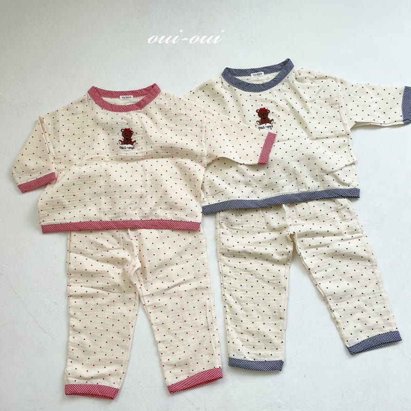 OUI OUI - Korean Children Fashion - #Kfashion4kids - Beret Bear Pajamas - 2