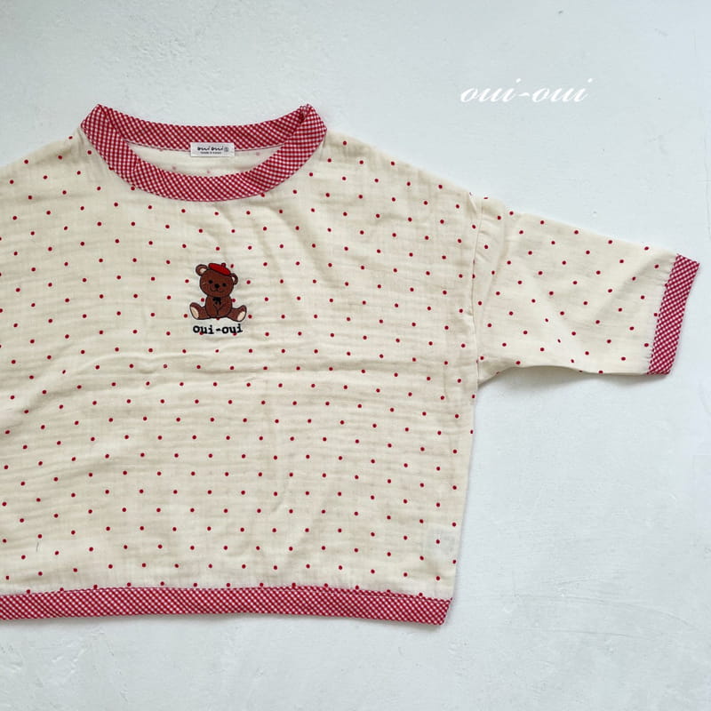 OUI OUI - Korean Children Fashion - #Kfashion4kids - Beret Bear Pajamas - 4