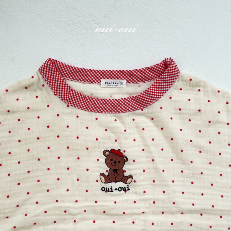 OUI OUI - Korean Children Fashion - #Kfashion4kids - Beret Bear Pajamas - 5
