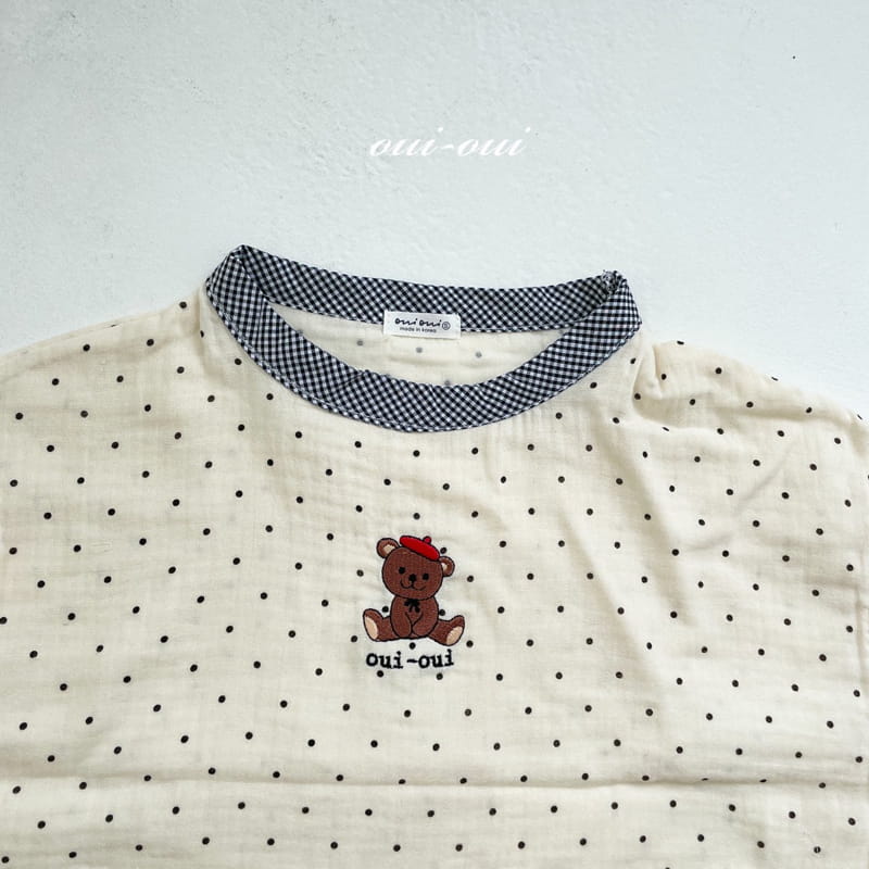 OUI OUI - Korean Children Fashion - #Kfashion4kids - Beret Bear Pajamas - 8