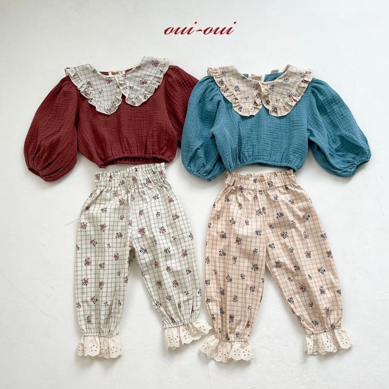 OUI OUI - Korean Children Fashion - #Kfashion4kids - Olang Top Bottom Set - 2
