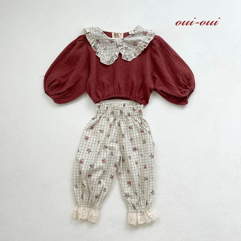 OUI OUI - Korean Children Fashion - #Kfashion4kids - Olang Top Bottom Set - 7