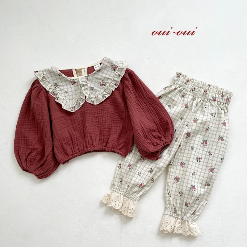 OUI OUI - Korean Children Fashion - #Kfashion4kids - Olang Top Bottom Set - 8
