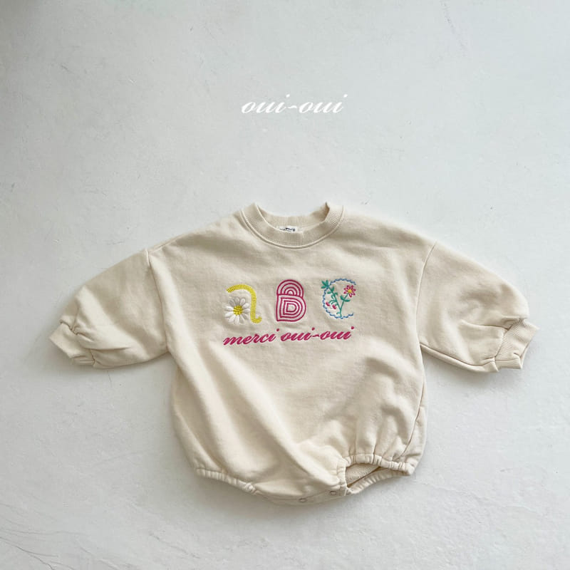 OUI OUI - Korean Children Fashion - #Kfashion4kids - ABC Bodysuit - 3