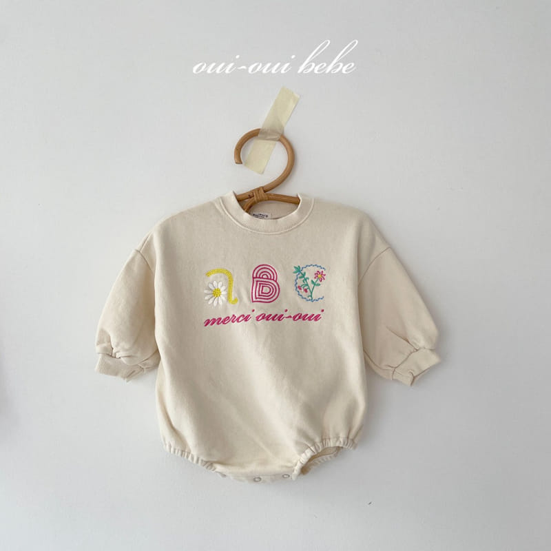 OUI OUI - Korean Children Fashion - #Kfashion4kids - ABC Bodysuit - 6