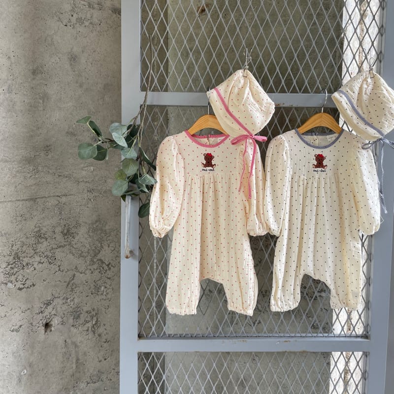 OUI OUI - Korean Children Fashion - #Kfashion4kids - Bear Bonnet - 10