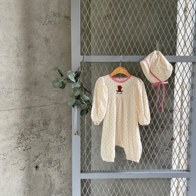 OUI OUI - Korean Children Fashion - #Kfashion4kids - Bear Bonnet - 11