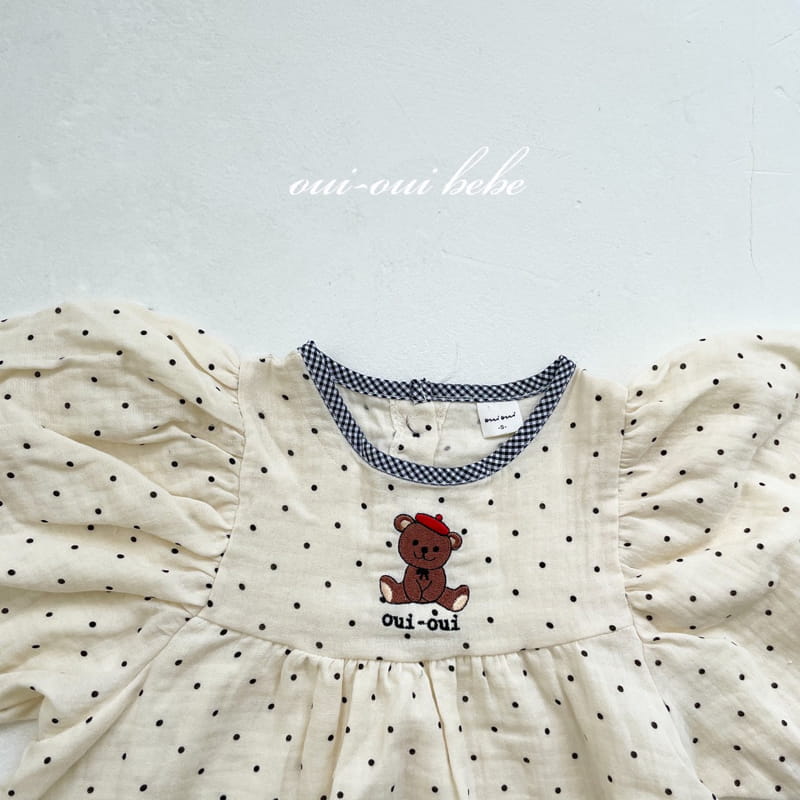 OUI OUI - Korean Children Fashion - #Kfashion4kids - Bear Bodysuit - 10