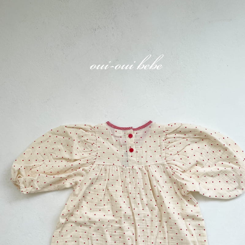 OUI OUI - Korean Children Fashion - #Kfashion4kids - Bear Bodysuit - 6